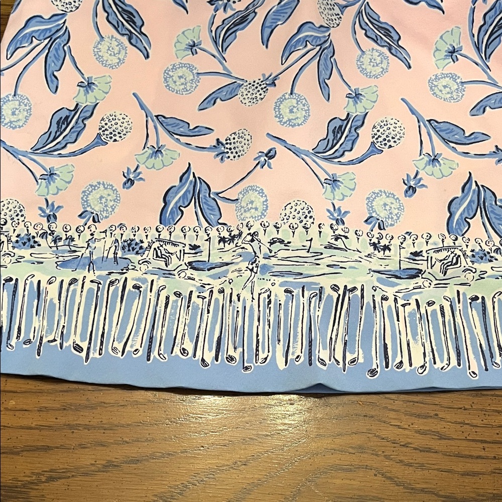 Lilly Pulitzer Luxletic‎ Monica Golf Skort Pink Tropics, size 4 - Picture 5 of 12